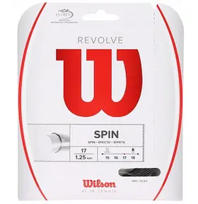 Теннисная струна Wilson Revolve 1.25 Black 12 метров