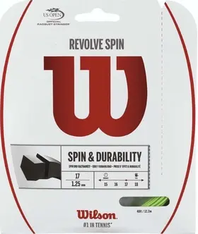 Теннисная струна Wilson Revolve Spin Green 1.25 12 метров