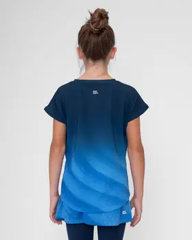 Футболка для девочек Bidi Badu Beach Spirit Dark Blue/Blue