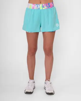 Женские шорты с подшортиками Bidi Badu Melbourne 2024 Turquoise/Mix