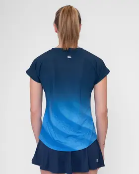 Футболка женская Bidi Badu Beach Spirit Dark Blue/Blue