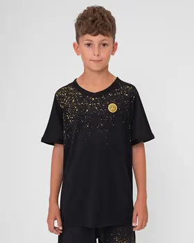 Футболка для мальчиков Bidi Badu Paris 2024 Black/Gold