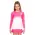 Футболка с длинным рукавом для девочек Bidi Badu Crew Gradiant Pink
