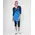 Лонгслив женский Bidi Badu Beach Spirit V-Neck Dark Blue/Blue