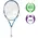 Детская теннисная ракетка Babolat Pure Drive Junior 25 Light Blue (2025)