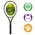 Теннисная ракетка Tennis Life Green Rowan (270 грамм)