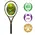 Теннисная ракетка Tennis Life Green Rowan (290 грамм)