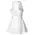 Платье Mizuno Daybreakers Dress White/Icelandic Blue