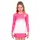 Футболка с длинным рукавом для девочек Bidi Badu Crew Gradiant Pink