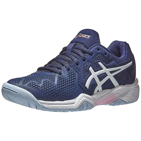 Детские теннисные кроссовки Asics Gel-Resolution 8 Light Blue