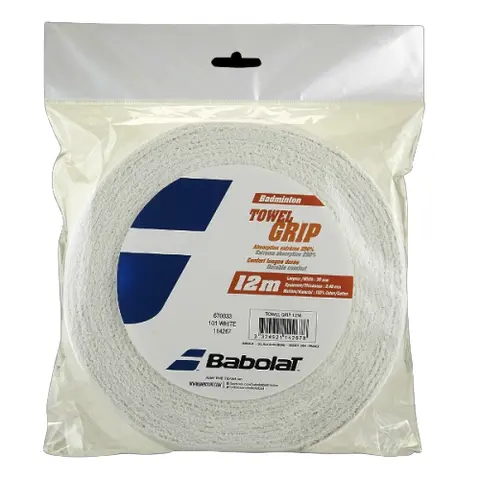 Махровая намотка Babolat White 12 метров