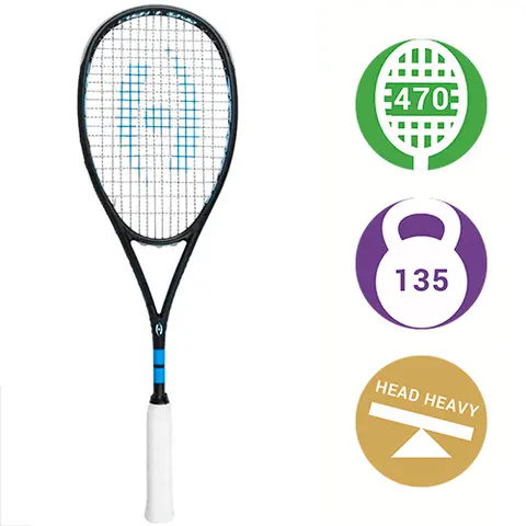 Ракетка для сквоша Harrow Spark Black/Royal