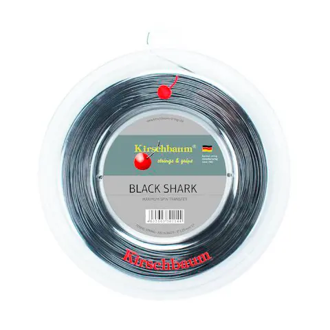 Теннисная струна Kirschbaum Black Shark 1.30 200 метров