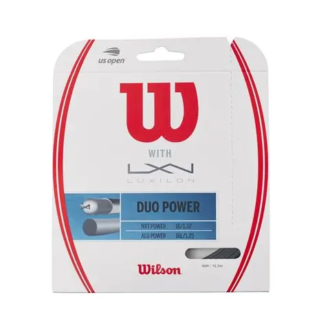 Теннисная струна Wilson Duo Power 12 метров