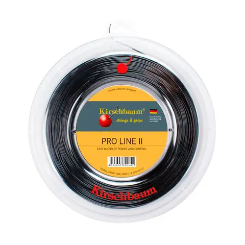 Теннисная струна Kirschbaum Pro Line Black 1.20 200 метров