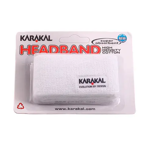 Повязка на голову Karakal White