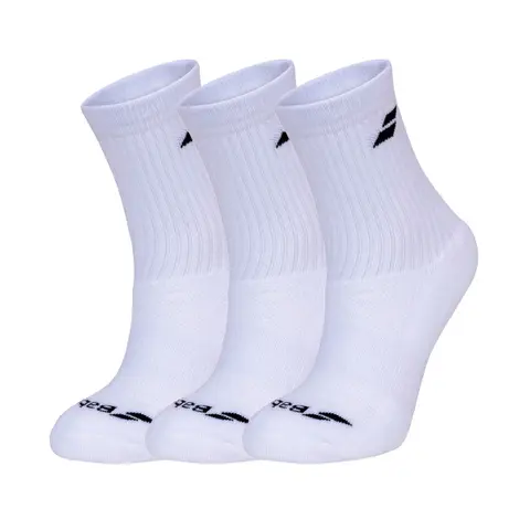 Носки Babolat Junior White 3 пары