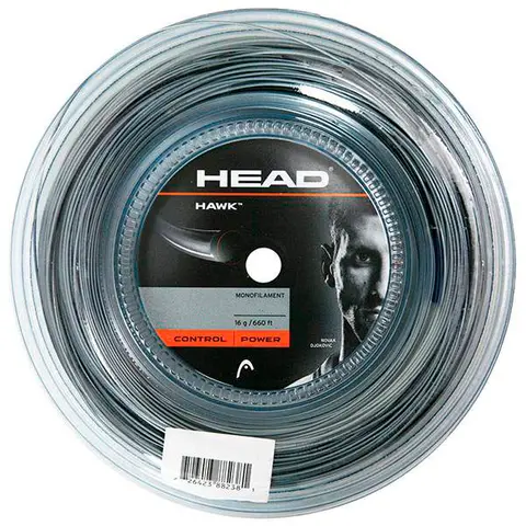 Теннисная струна Head Hawk Grey 1.20 200 метров