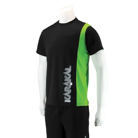 Футболка Karakal Club Tee Black Green