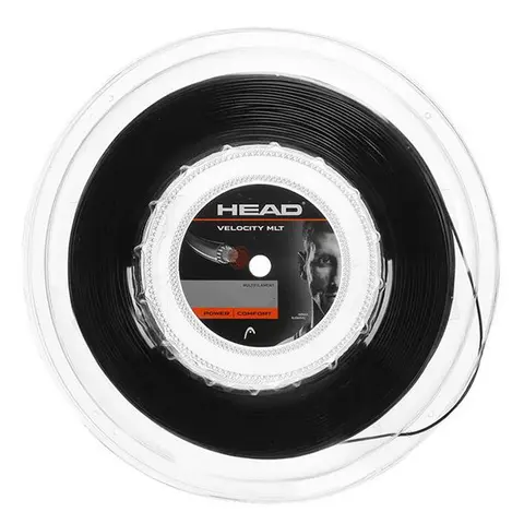 Теннисная струна Head Velocity MLT Black 1.30 200 метров