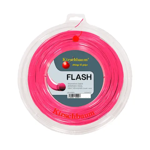 Теннисная струна Kirschbaum Flash Pink 1.20 200 метров