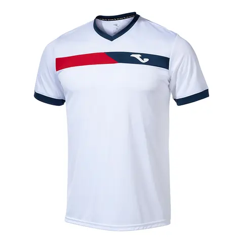 Футболка Joma Court White/Blue/Red