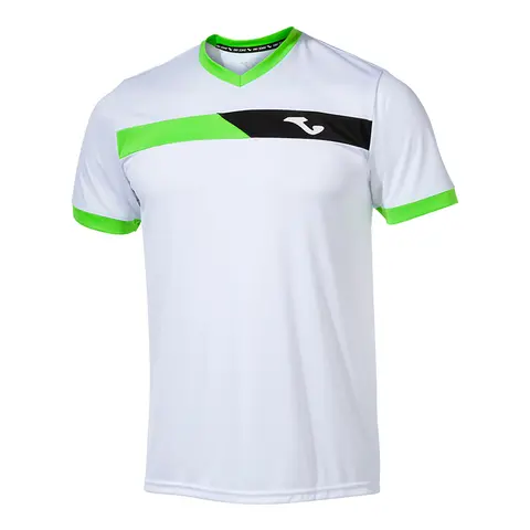 Футболка Joma Court White/Black/Green