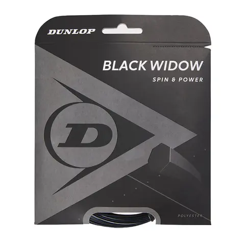 Теннисная струна Dunlop Black Widow 1.26 12 метров