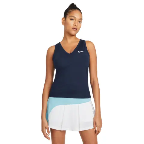 Майка Nike Court Victory Tank Dark Blue/White