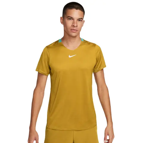 Футболка Nike Court Dri Fit Advantage Bronzine/Washed Teal/White