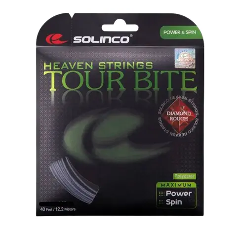 Теннисная струна Solinco Tour Bite Diamond Rough 1.30 12 метров