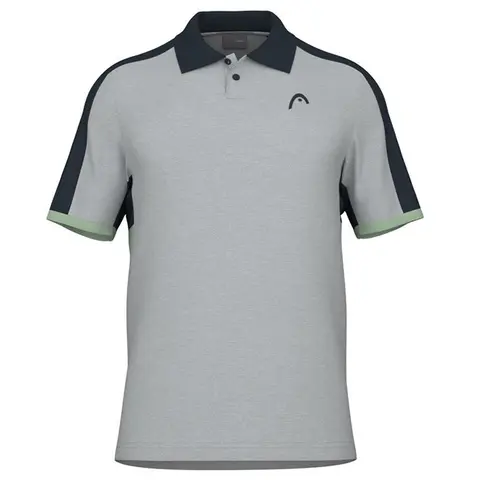 Поло Head Play Tech Grey/Celery Green