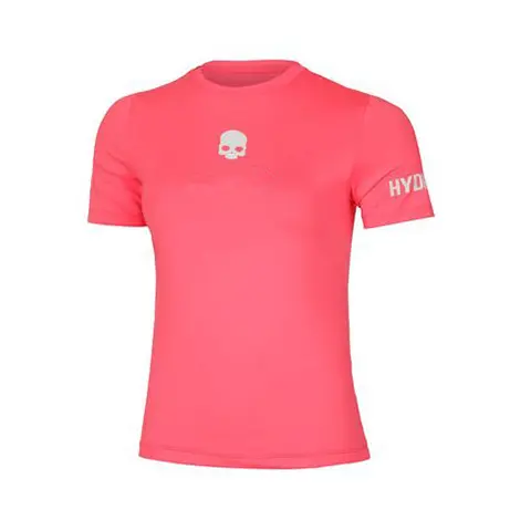 Женская футболка Hydrogen Basic Tech Fluo Fuchsia