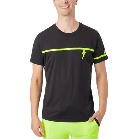 Футболка ABOUT Tech RUN Black/Fluorescent Yellow