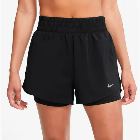 Шорты Nike One 2in1 High-Waisted Black