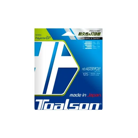 Теннисная струна Toalson HD Aster Poly Blue 1.30 12 метров