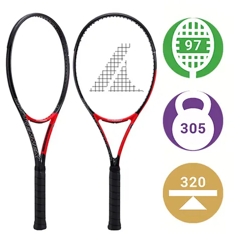 Теннисная ракетка PROKENNEX Black Ace Pro Red 305