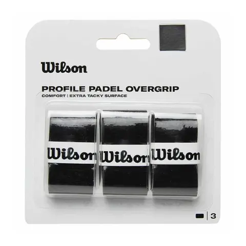 Намотка Wilson Profile Padel Black 3 штуки