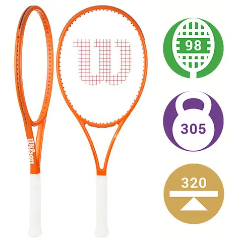 Теннисная ракетка Wilson Blade 98 16x19 Version 9.0 Roland Garros (2025)