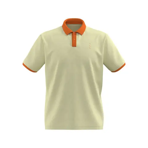 Мужское поло 7/6 Andy Polo Cream/Orange