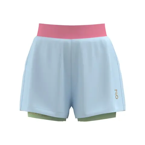 Шорты для девочек 7/6 Poly Shorts Light Blue/Light Green