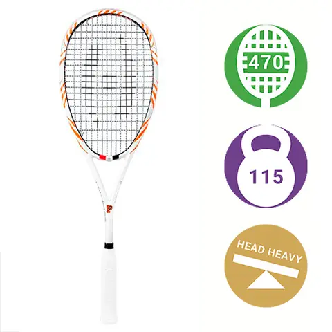 Ракетка для сквоша Harrow Spark 115 Golden Boy