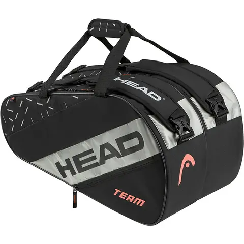 Сумка для падел Head Team L Black/Silver