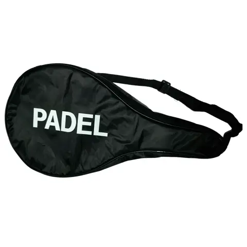 Одинарный чехол для падел ракетки Padel Black/White