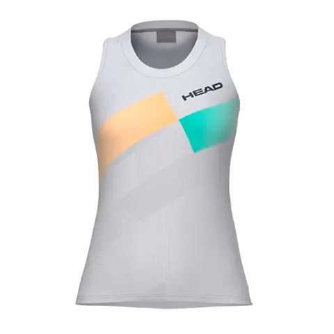 Топ Head Pro Grey/Orange/Turquoise