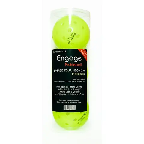 Мячи для пиклбола Engage Tour Neon 2.0 3 мяча
