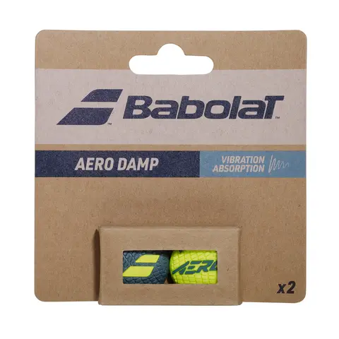 Виброгаситель Babolat Aero Damp Green/Yellow 2 штуки