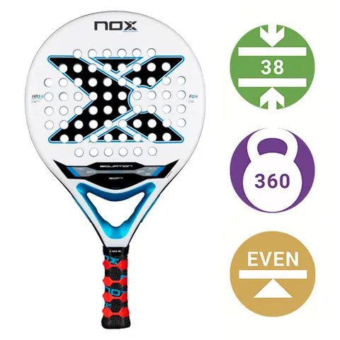 Ракетка для падел Nox Equation Soft Advanced (2026)