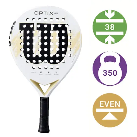 Ракетка для падел Wilson Optix V2 Lite White