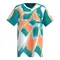 Футболка мужская Bidi Badu Melbourne Turquoise/Orange